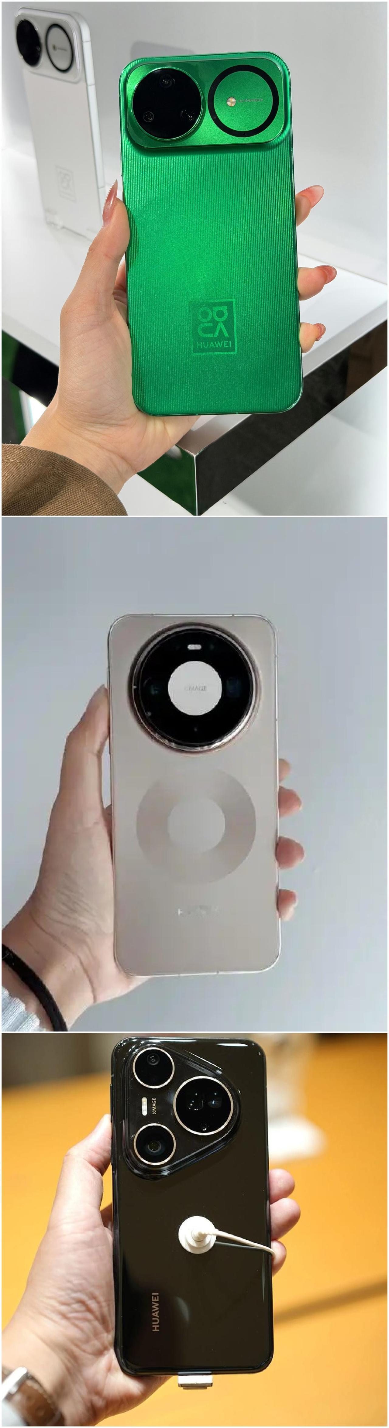 华为手机的辨识度和设计感确实强，虽然说外观可能不是最好看的，但是每款手机的辨识度