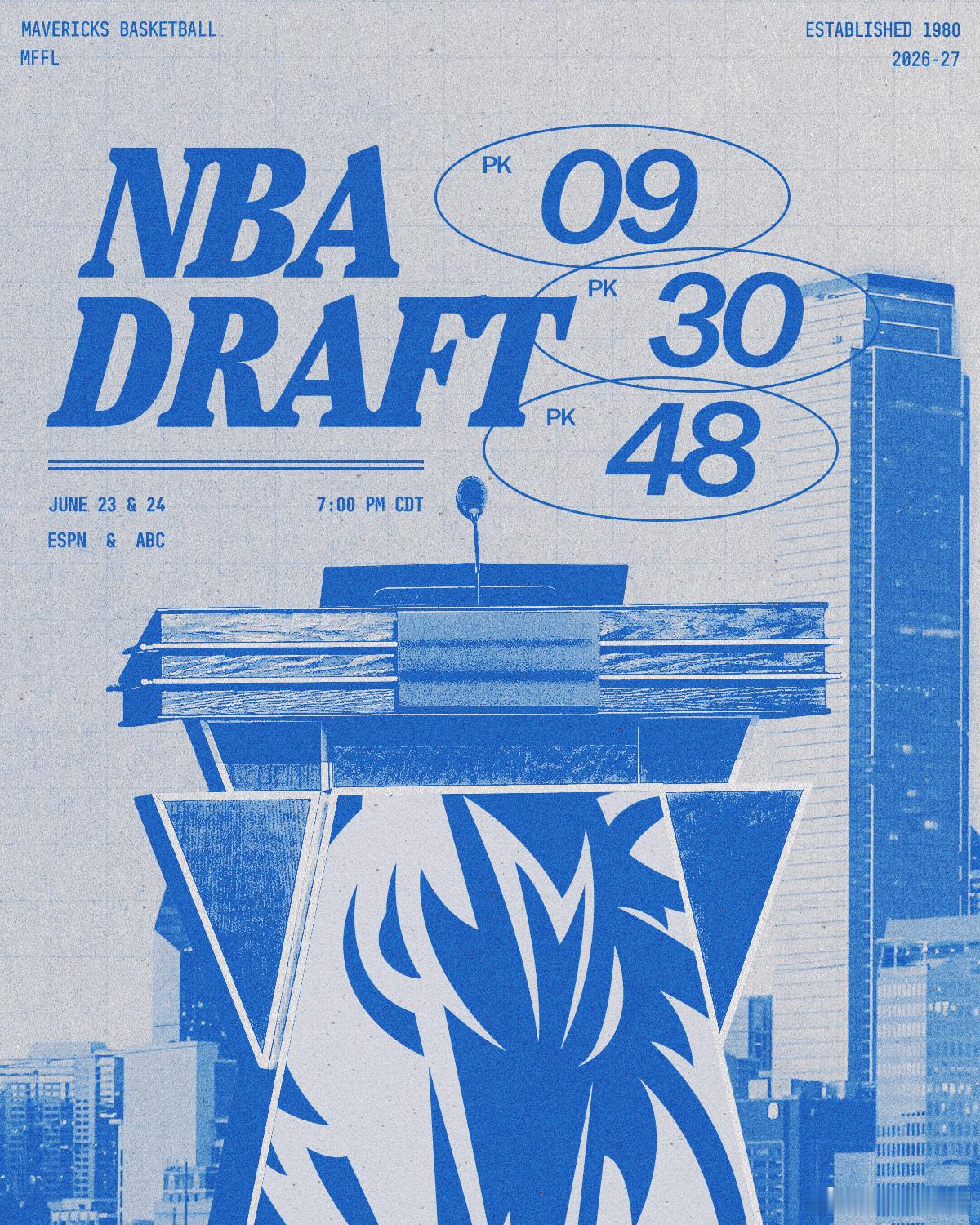 MFFL 我牛官方发推。IT’S DRAFT DAY.字母哥被交易到热火2026