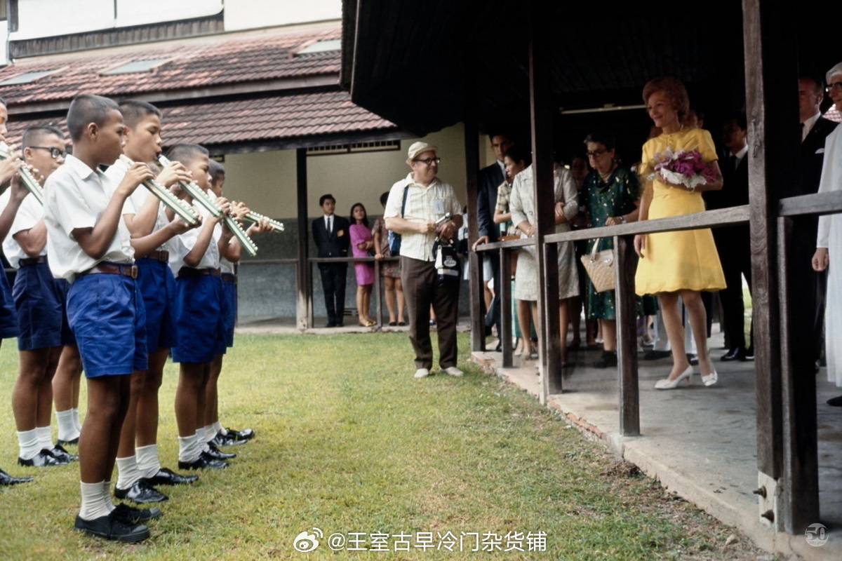 王室王室泰国王室暹罗往事 老照片：1969年7月27日-28日，尼克松夫妇访问暹