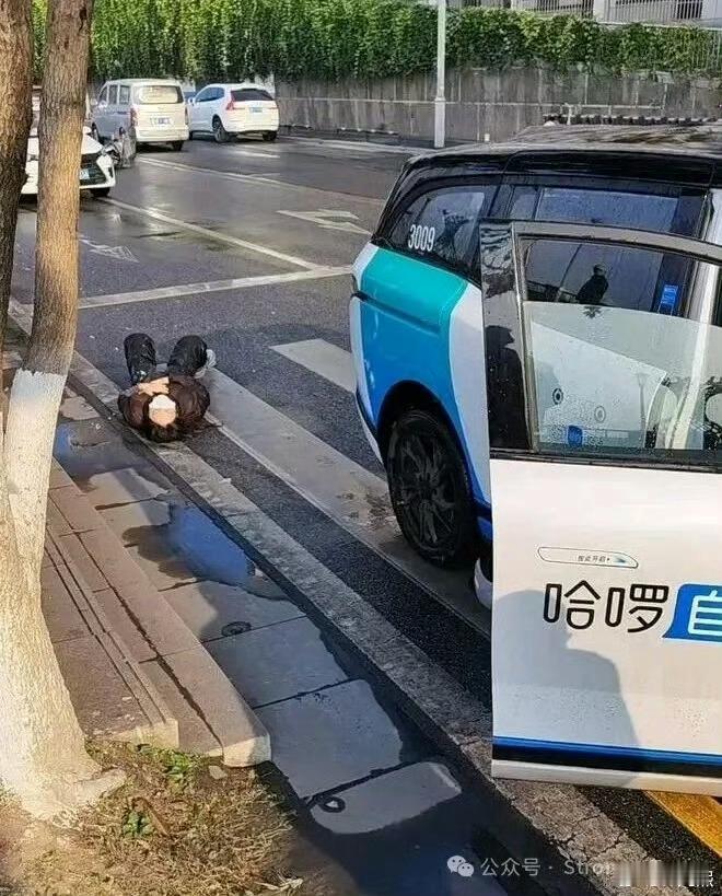 湖南株洲一无人驾驶网约车撞倒路人一无人驾驶车疑在斑马线撞倒两路人12月6日湖南株