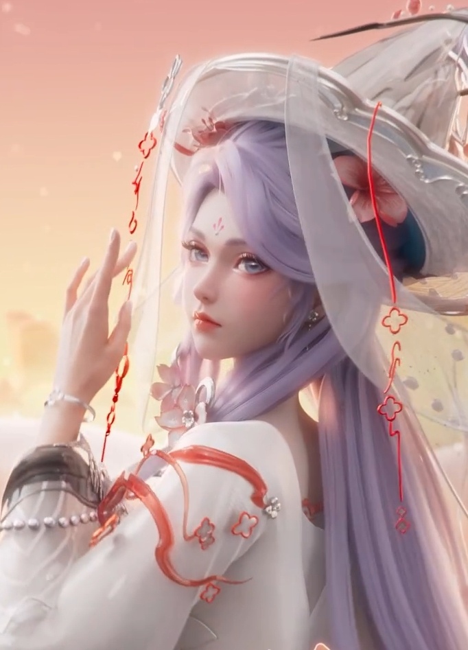 昭君周年皮肤正脸来啦#游园集结令##王者荣耀##王者2024周年庆# ​​​