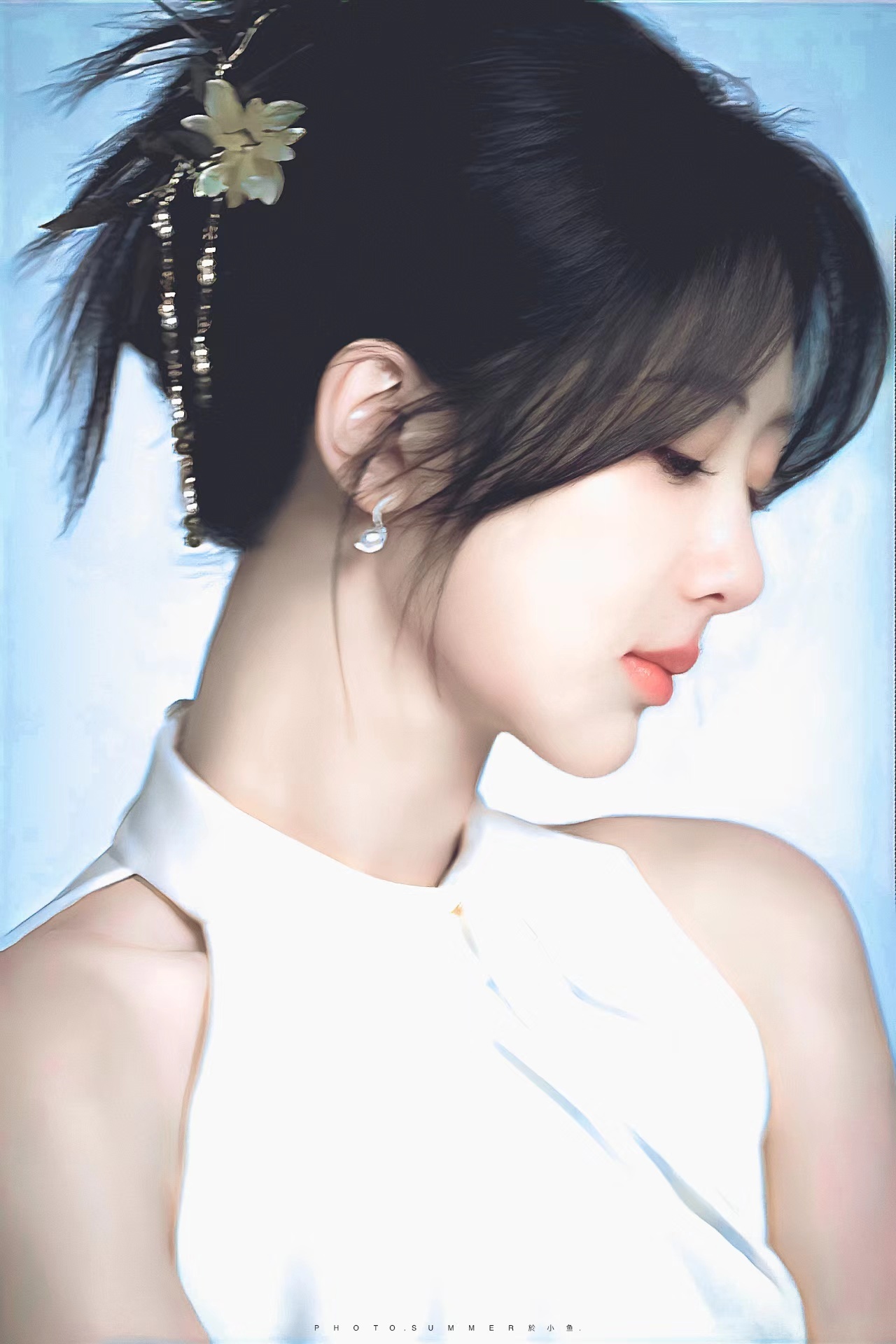 #杨紫纯白茉莉花##杨紫清冷白月光妆#杨紫纯白茉莉花，[鼓掌][鼓掌][鼓掌] 
