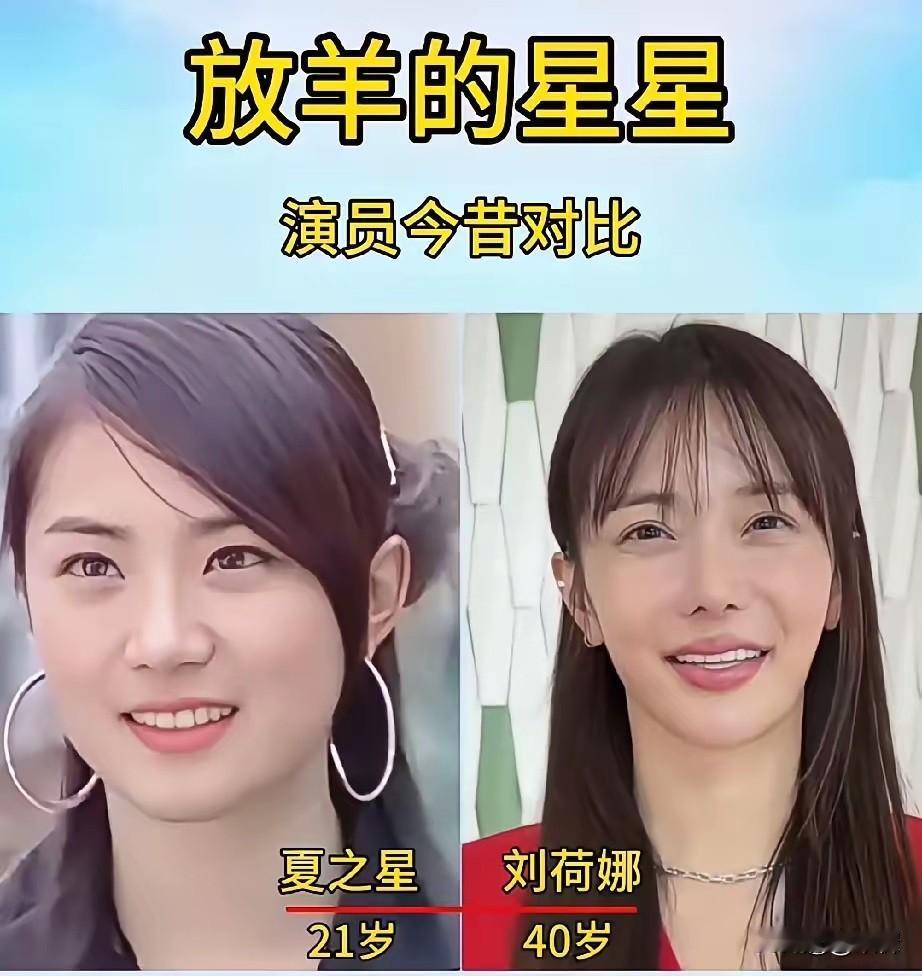 19年了，《放羊的星星》演员今昔对比，你当年最喜欢哪个角色？

我最喜欢刘荷娜饰