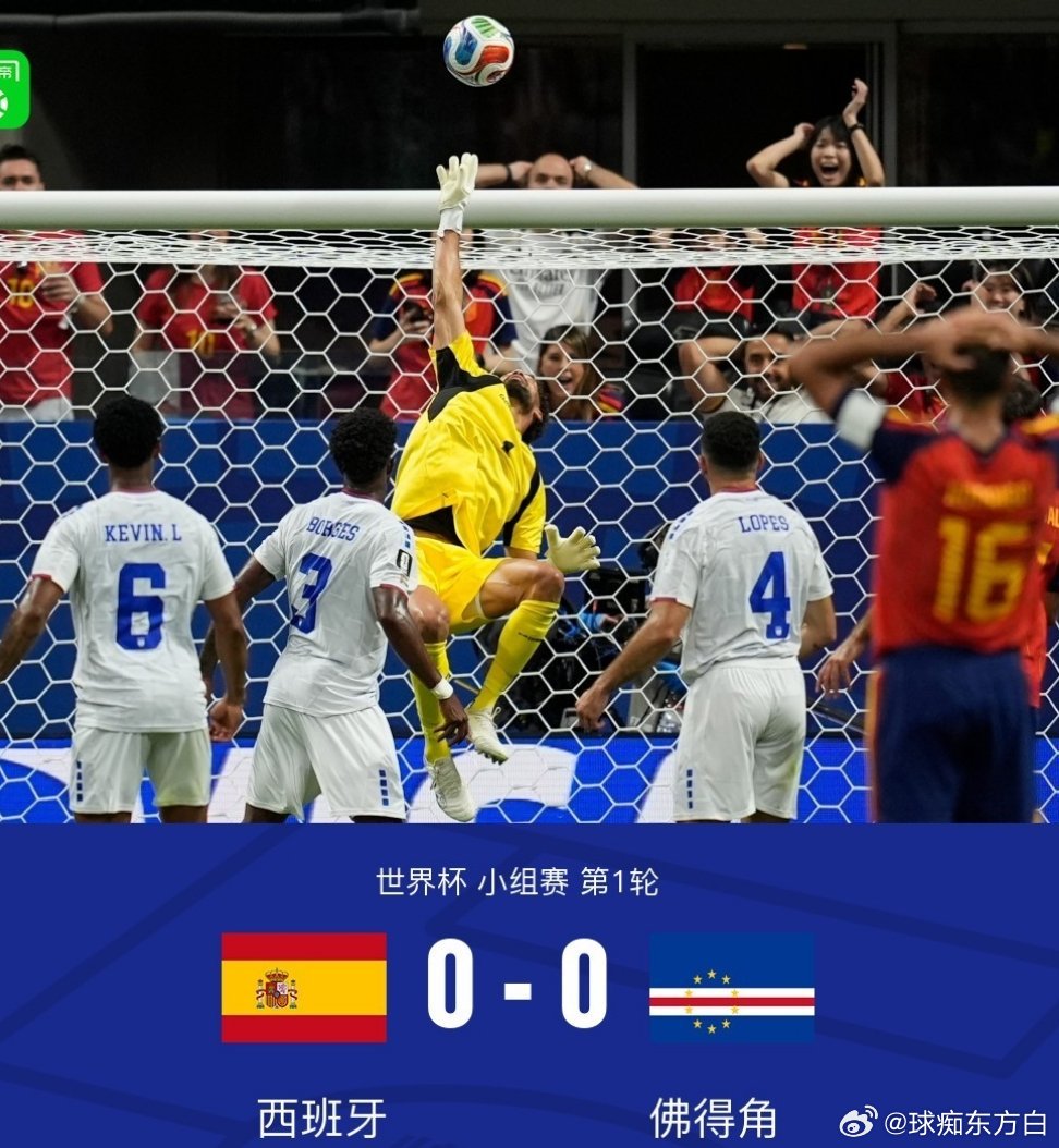 世界杯 天台挤不下了6月16日世界杯小组赛首轮爆出超大冷门！西班牙对阵佛得角全场