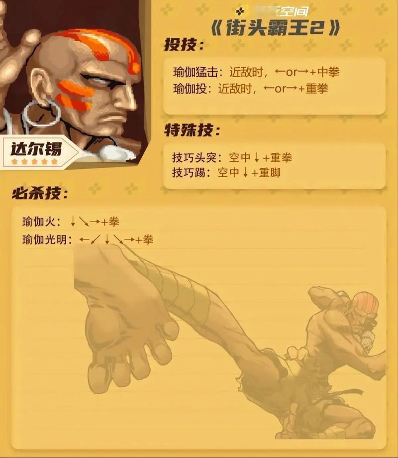 一句耗油根唤醒半代人 隆的升龙拳、古烈的斩魂脚、春丽的回旋鹤脚蹴——每一个招名单