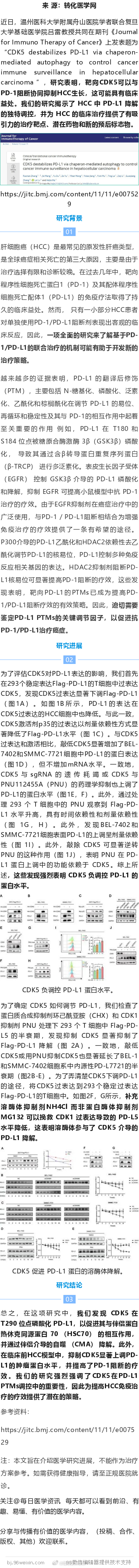 “抗癌神药”PD-L1联合用药治疗癌症新进展！国内学者联合发文在过去几年中，针对