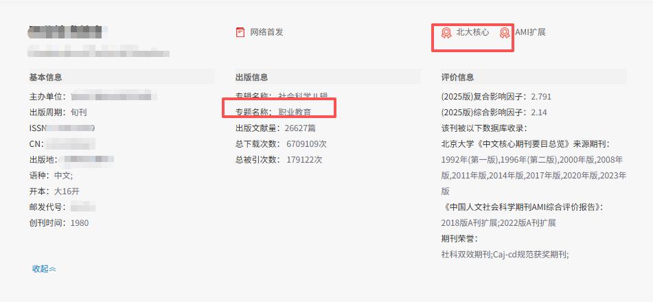 建议高职单位发核心期刊不要挑肥拣瘦！版面费4k-6k，一个月录用，这期刊想挑得够