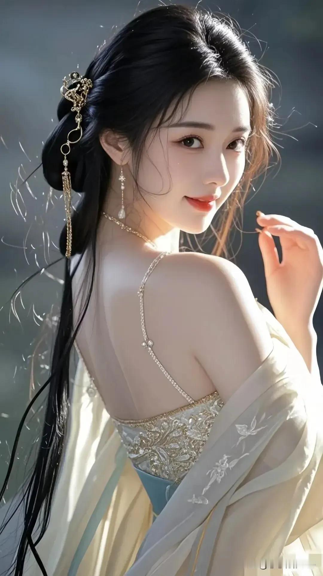 江南小妹颜如玉，
塞北大哥壮似牛。
横批：《颜如玉与壮似牛》