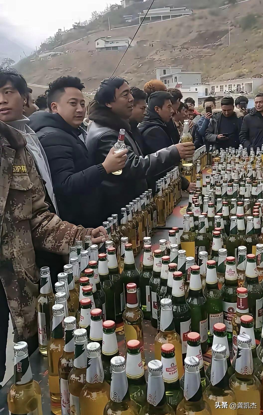 只喝酒没有菜，你能干几瓶？