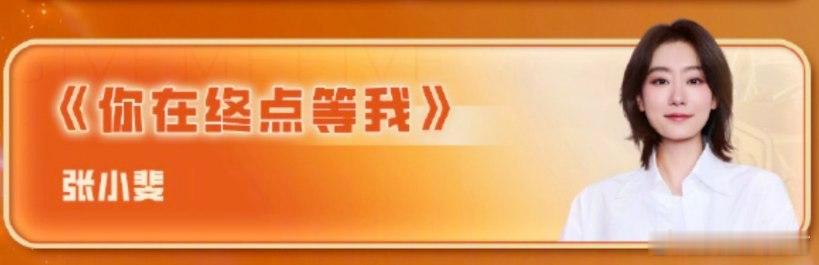 浙江卫视2025跨年节目单，张小斐将演唱王菲的《你在终点等我》去年是王菲的《如愿