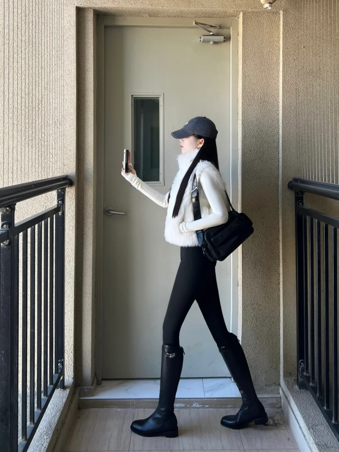 走 穿长靴拍照去！