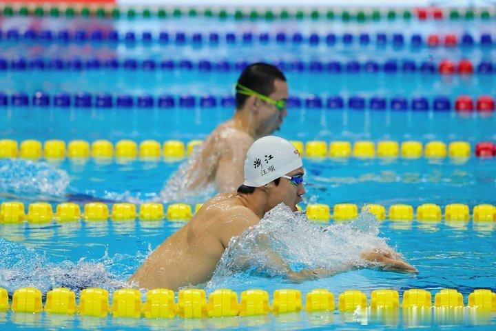 汪顺的第五次亚运会2026年全国游泳冠军赛官方图集|21在沉淀中积累力量，在拼搏