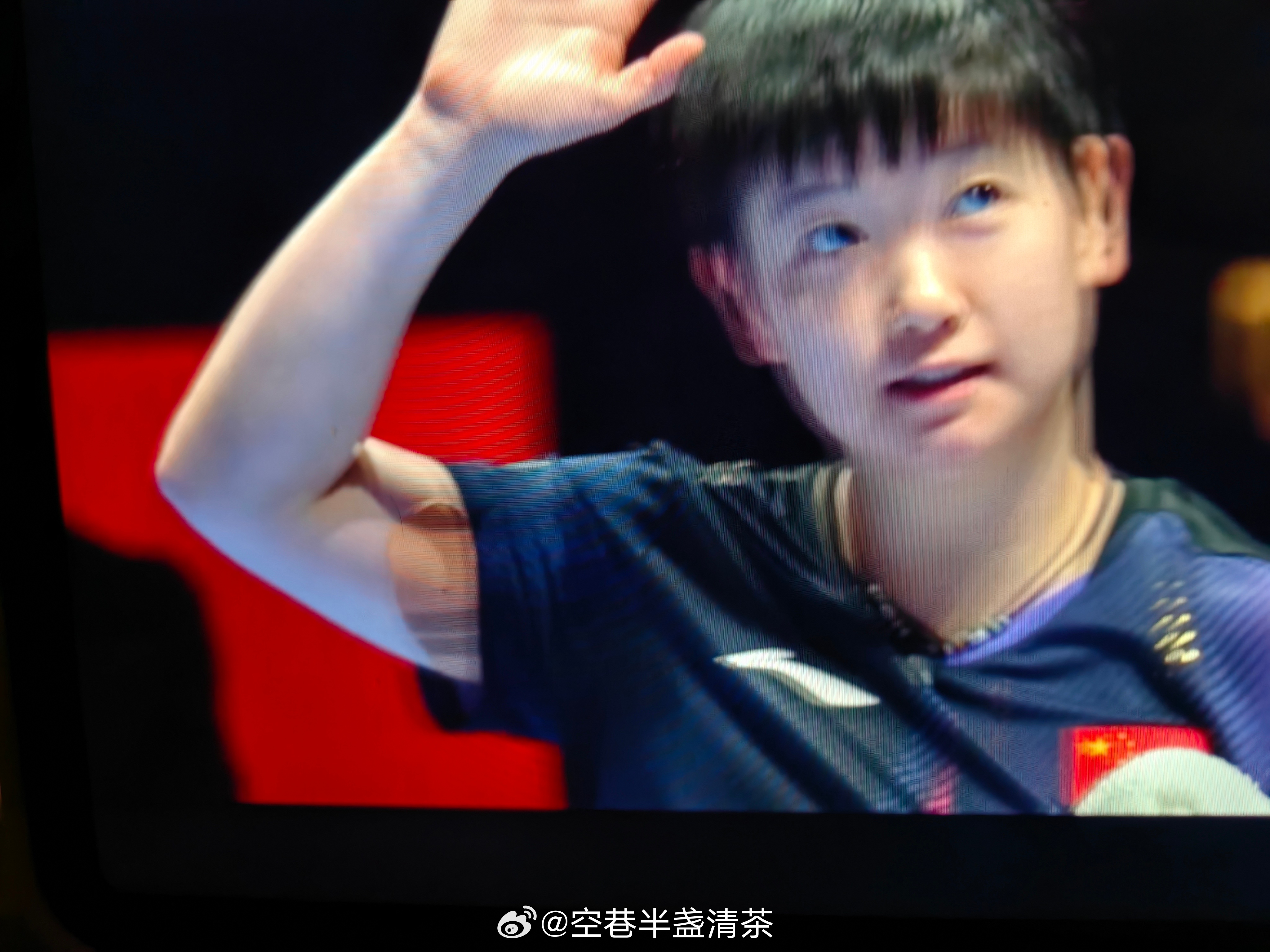 孙颖莎黄牌恭喜孙颖莎蝉联三连冠