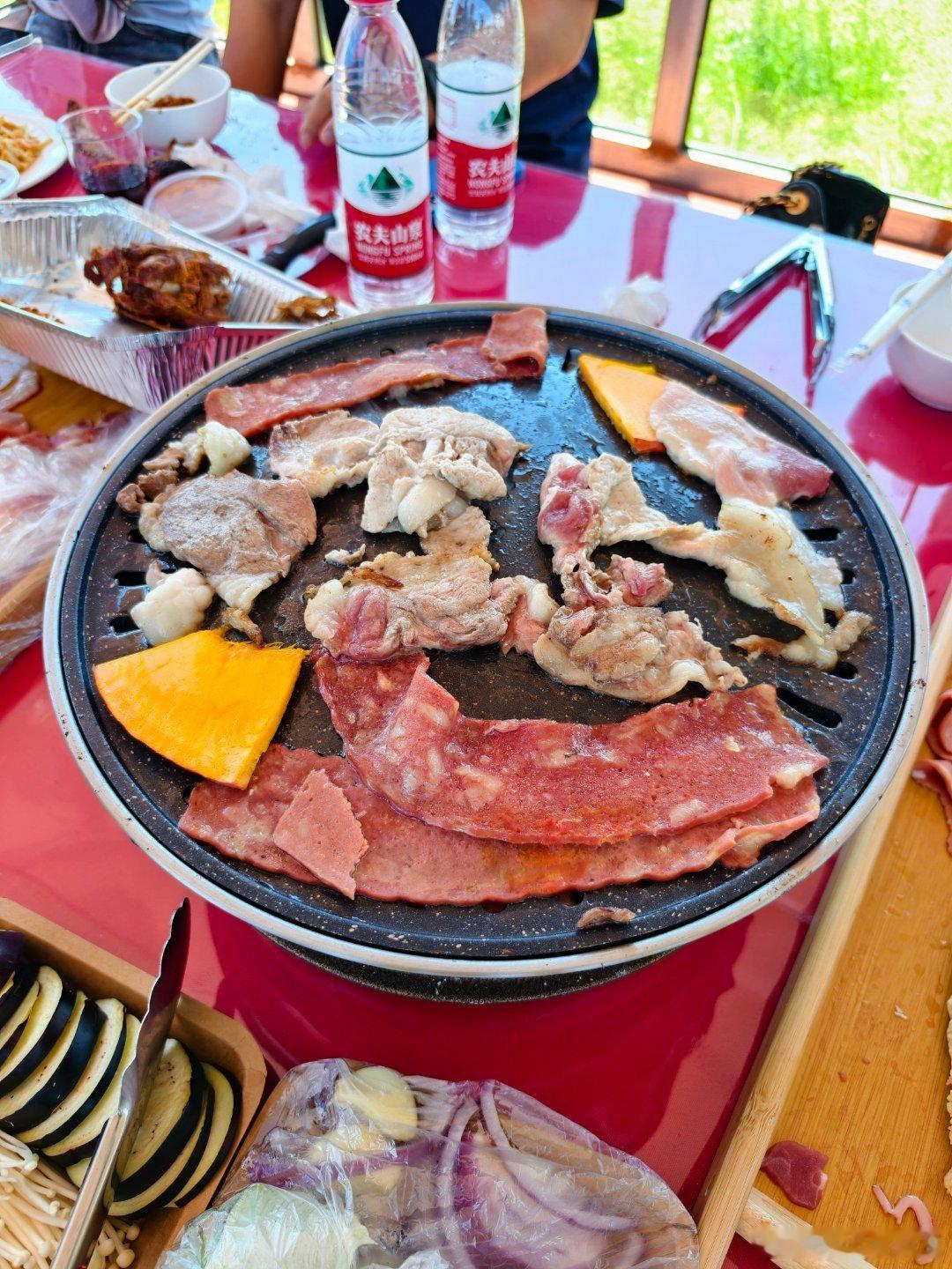 今天恰哈弗的饭自助烤肉[馋嘴] ​​​