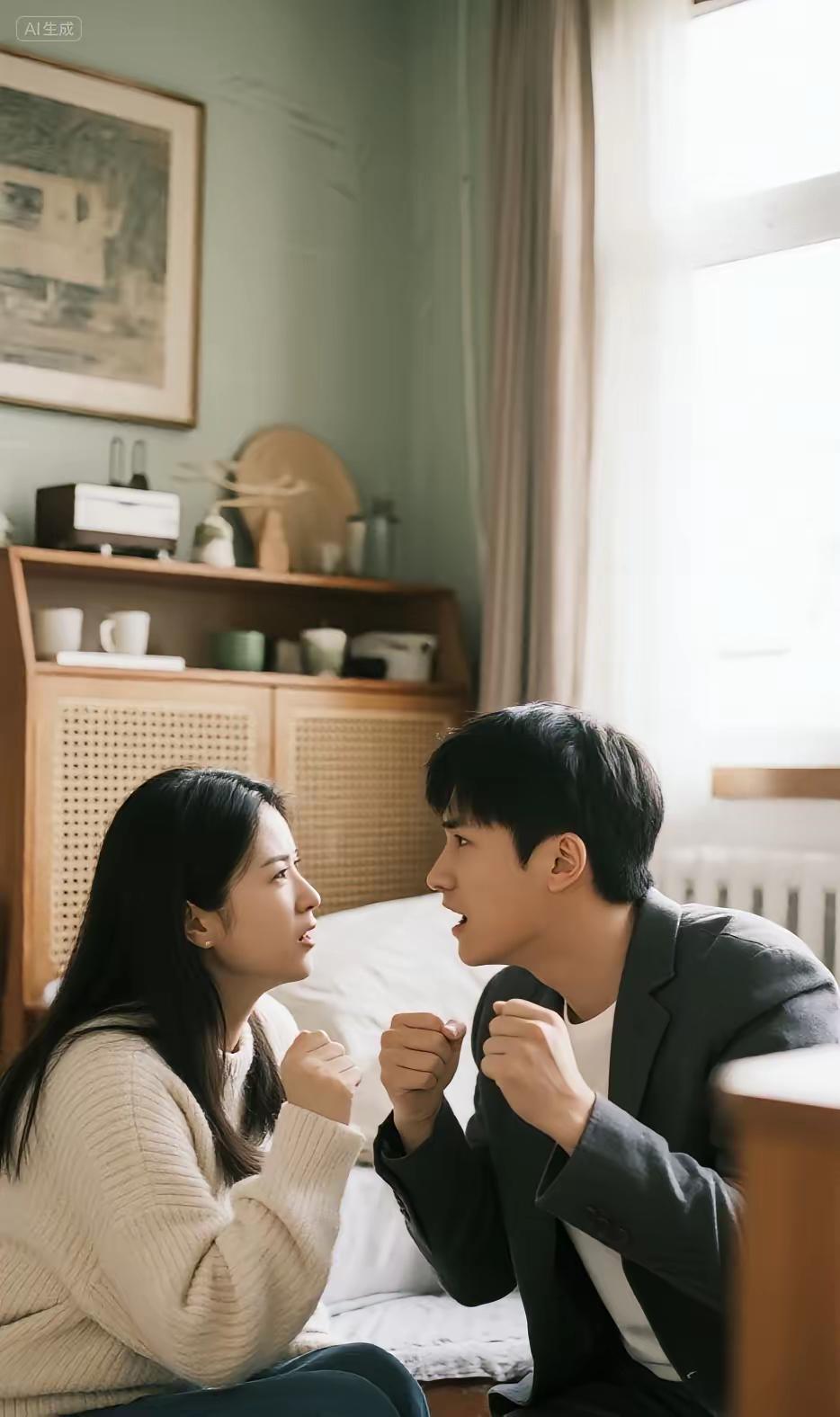 今天和媳妇吵架，我怒吼“能过就过，不能过就离”。她却特淡定：“刚买房买车，日子刚