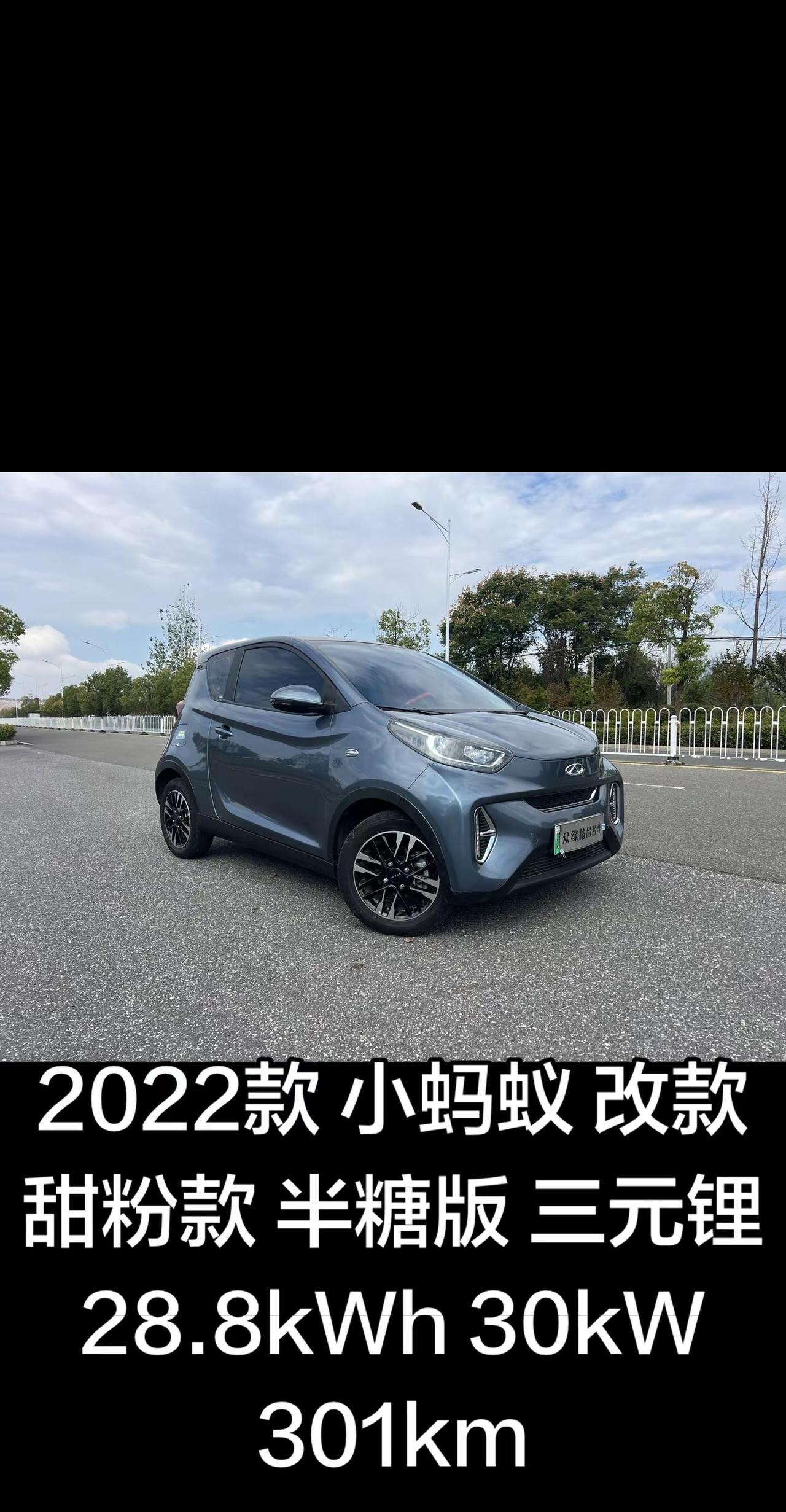 2022款 小蚂蚁 改款 甜粉款 半糖版 三元锂 28.8kWh 30kW 30