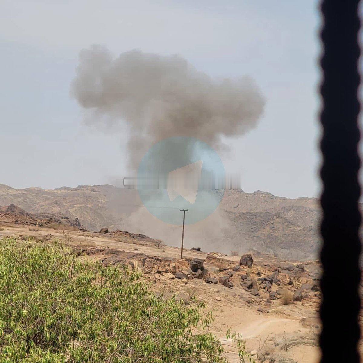 🇾🇪🇸🇦 沙特皇家空军目前正在对朱拉山和焦夫地区的胡塞武装阵地进行空袭。