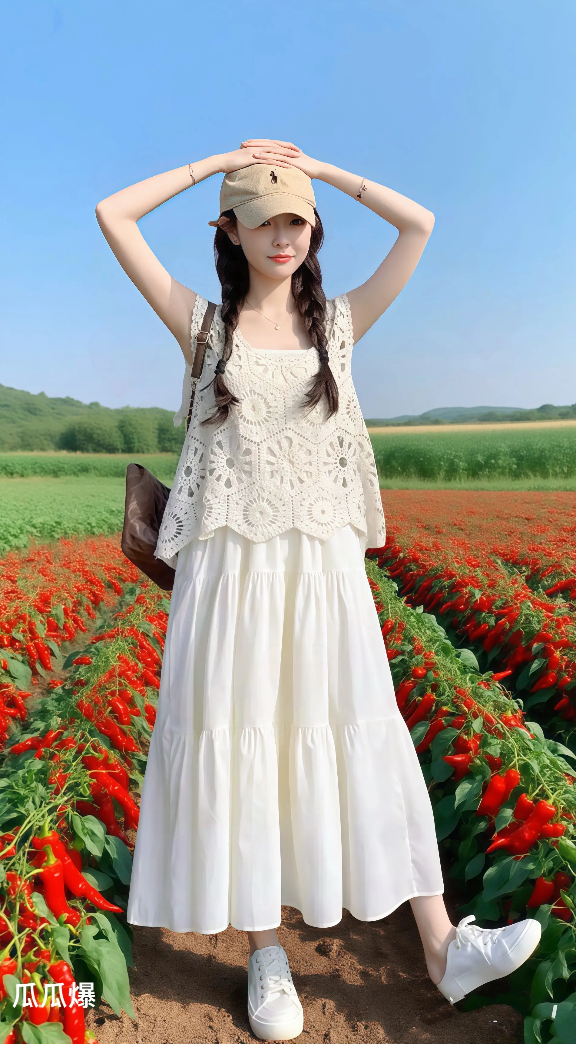 甜美穿搭  减龄穿搭  显瘦穿搭  夏日穿搭 出游穿搭