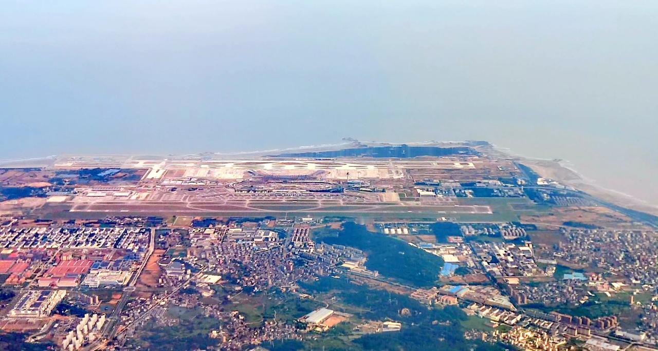 福州长乐机场最近航拍图（10.29）