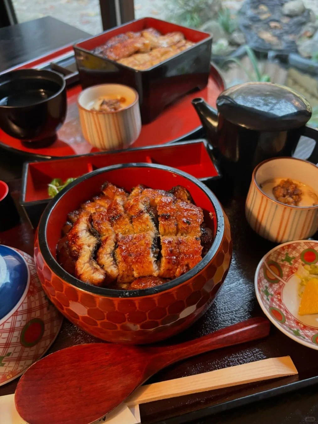 🇯🇵京都庭院人气鳗鱼饭～