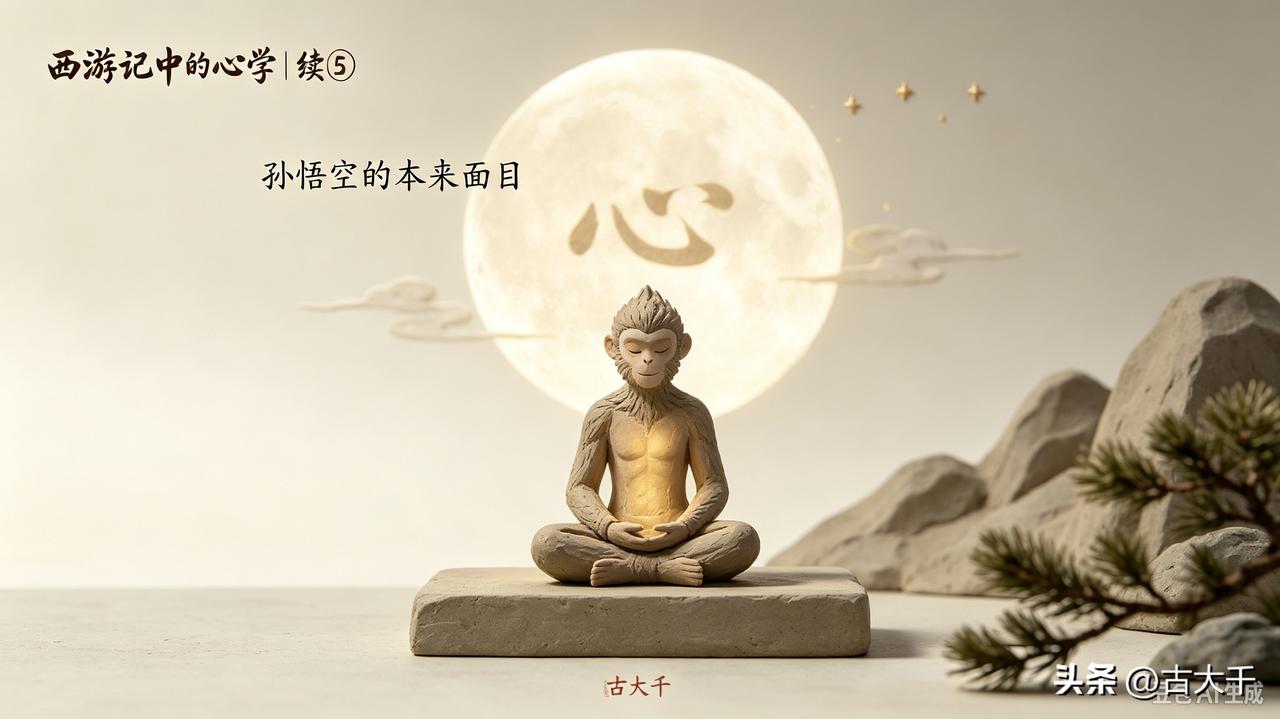 西游记中的心学（续⑤）：孙悟空的本来面目

读《西游记》，很少有人问：孙悟空的本