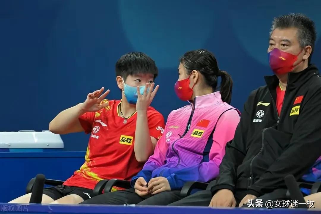 陈梦4-1陈幸同
陈幸同在被逆转之后，状态有些下降，陈梦反而上升。
陈梦与孙颖莎