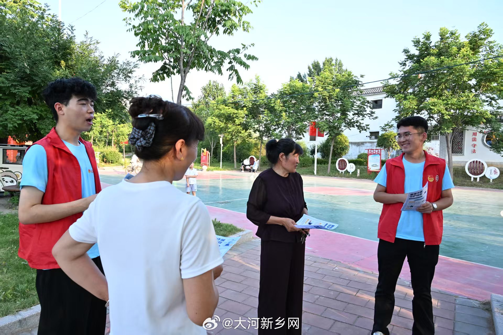 枣院学子开展暑期社会实践青春下乡送宣讲 【乡野聆听烟火语 榴火宣讲暖乡村】  近