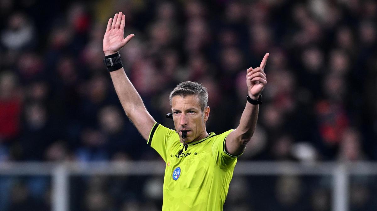 【主裁判】克雷莫纳vs米兰主裁判确定，达维德・马萨,本赛季仅执法过米兰一场比赛，