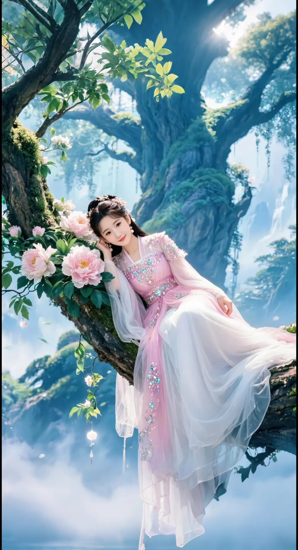 AI扩图 AI梦幻仙侠写真