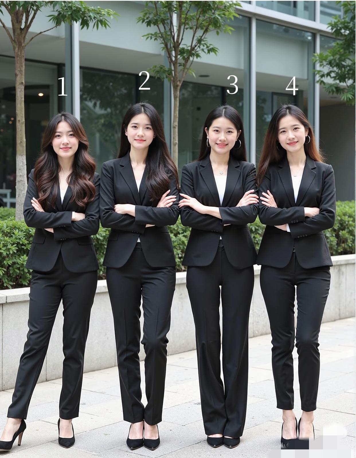 如果你是老板，选一个做助理，以你的眼光来看，你觉得几号能胜任？