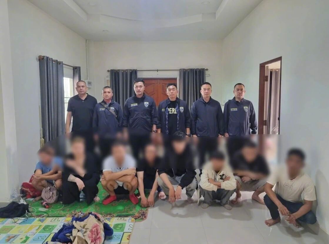泰国警方打掉一个人口贩运团伙，抓获6名偷渡的中国籍人员，最小仅15岁。10月15