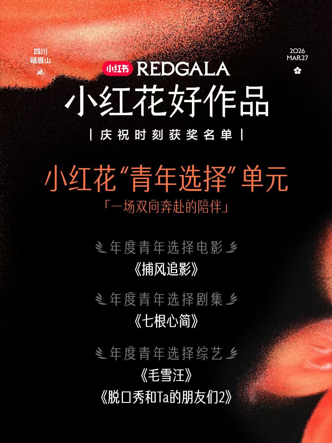 给好作品送一朵小红花好作品永不落幕刷完🍠波获奖片单，我悟了！好作品分两种。一种