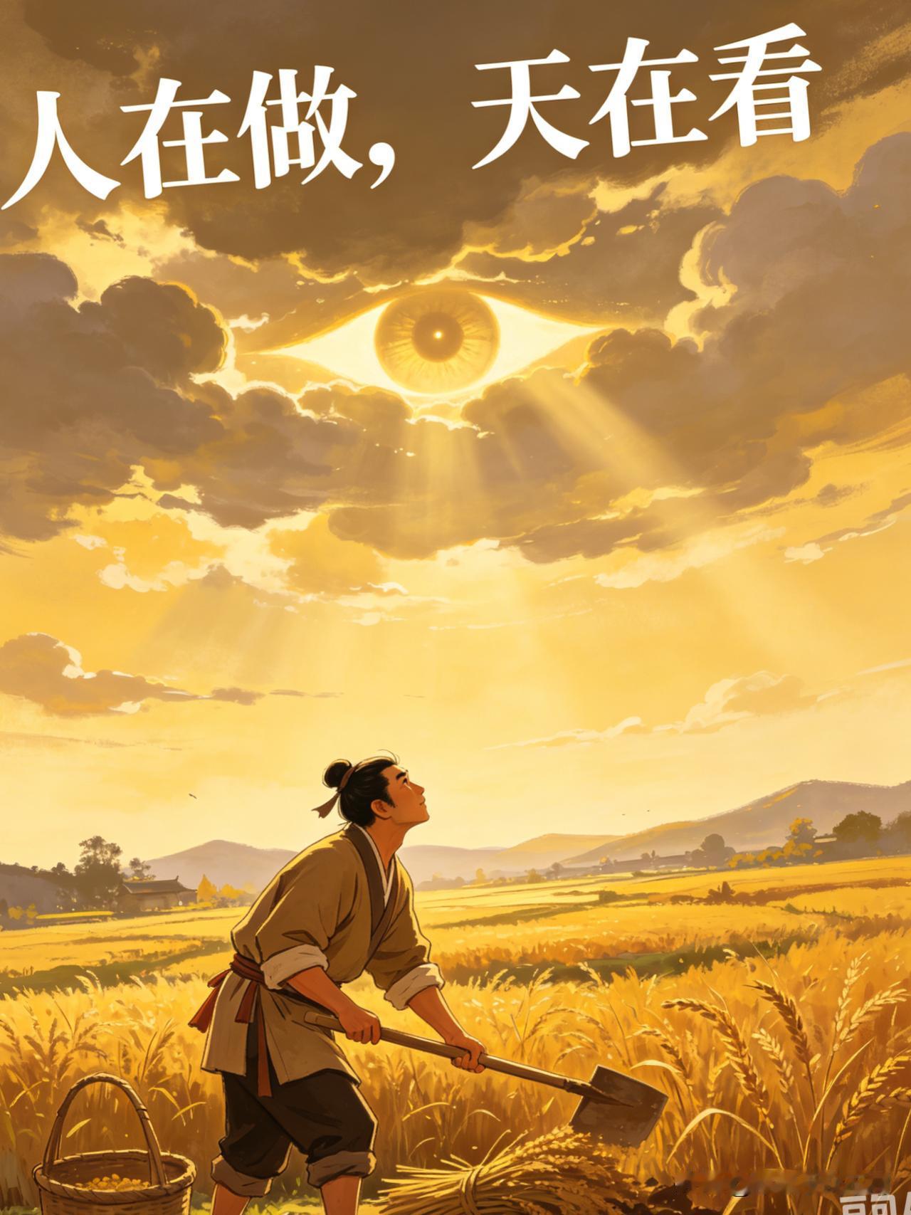“人在做，天在看”我非常的相信。人在做，天在看举头三尺有神明，一点不假。虽然科学