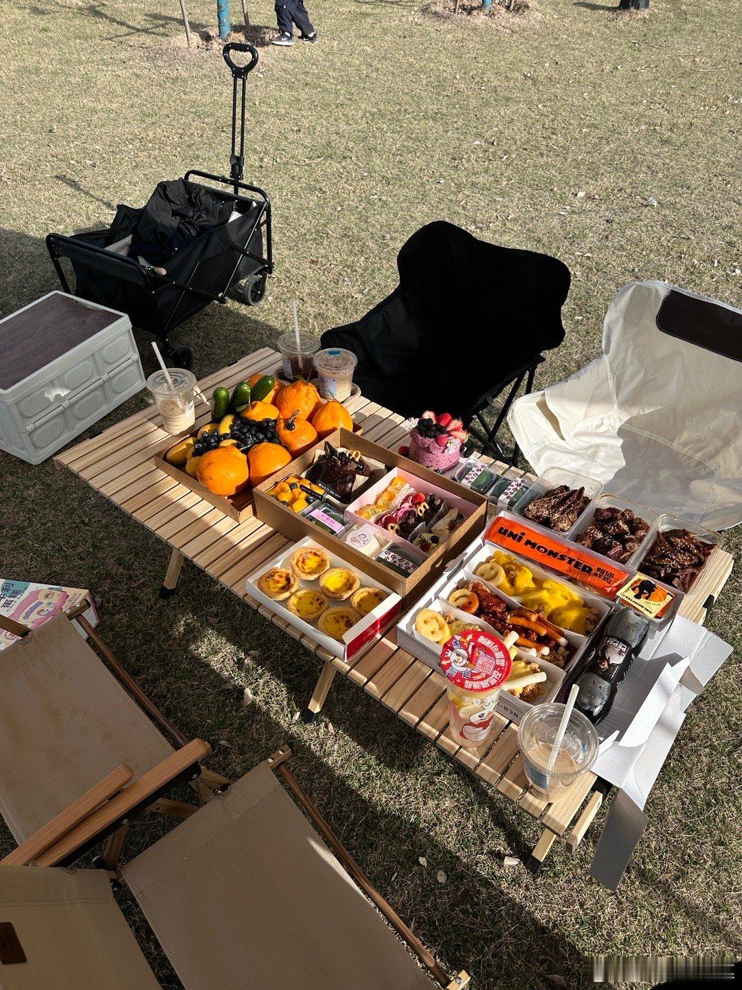 趁着阳光正好，出来露个营[微风] ​​​