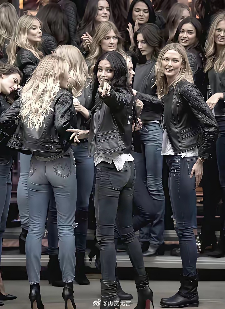 这才是真正体现女性魅力的装扮！现在全中国满大街的的阔腿裤，盖屁股长度的宽松宽大上