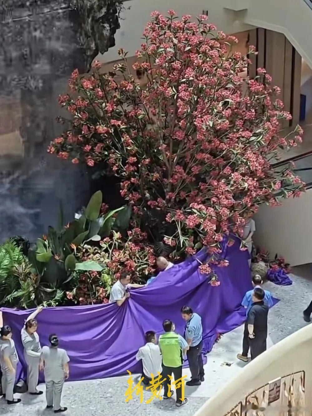 西安一商场发生人员坠楼事件？警方回应------7月1日，网传西安赛格国际购物中