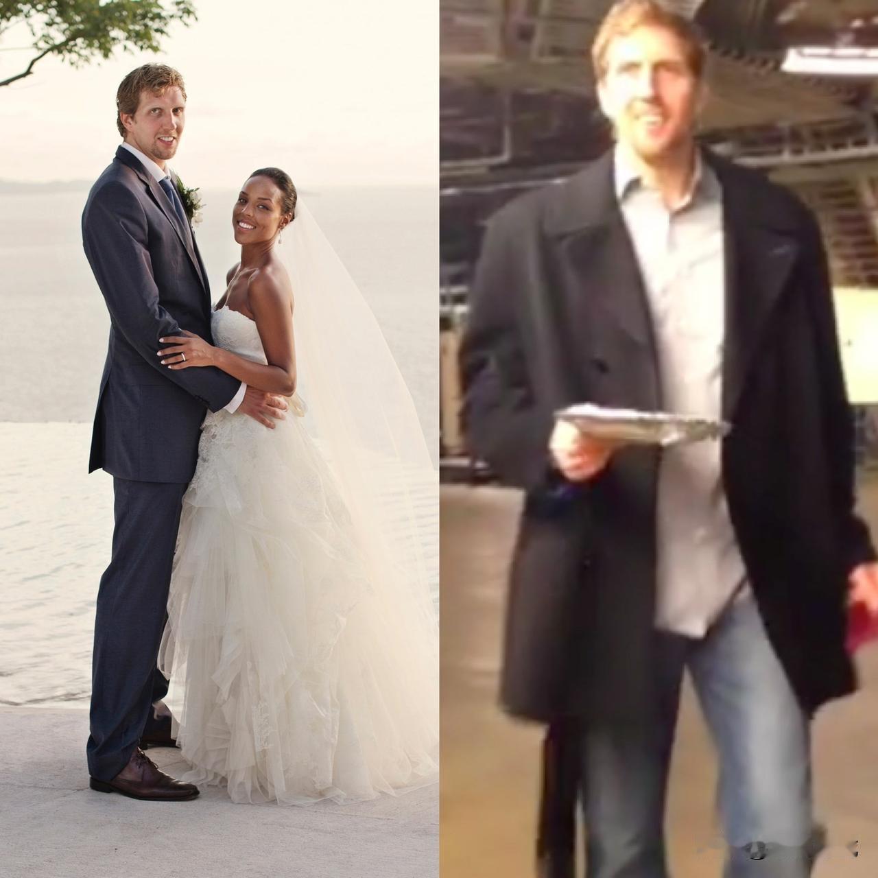 诺维茨基打包吃剩菜，也许避免浪费已经刻在骨子里了！

有美媒感慨诺维茨基的职业生