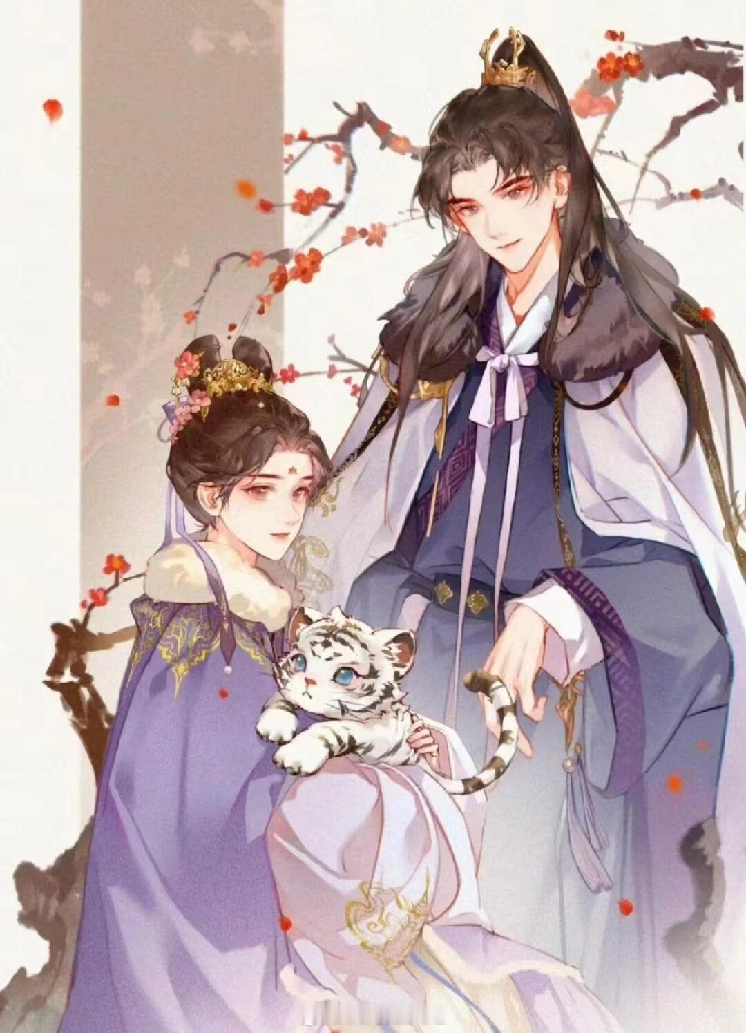 那年海棠春意浓，少年一袭紫衣，从此难忘。——《将门嫡女》早安 推文