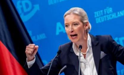 震动整个欧洲！德国选择党党魁魏德尔在竞选集会的时候放出一番重磅表态。魏德尔在马格