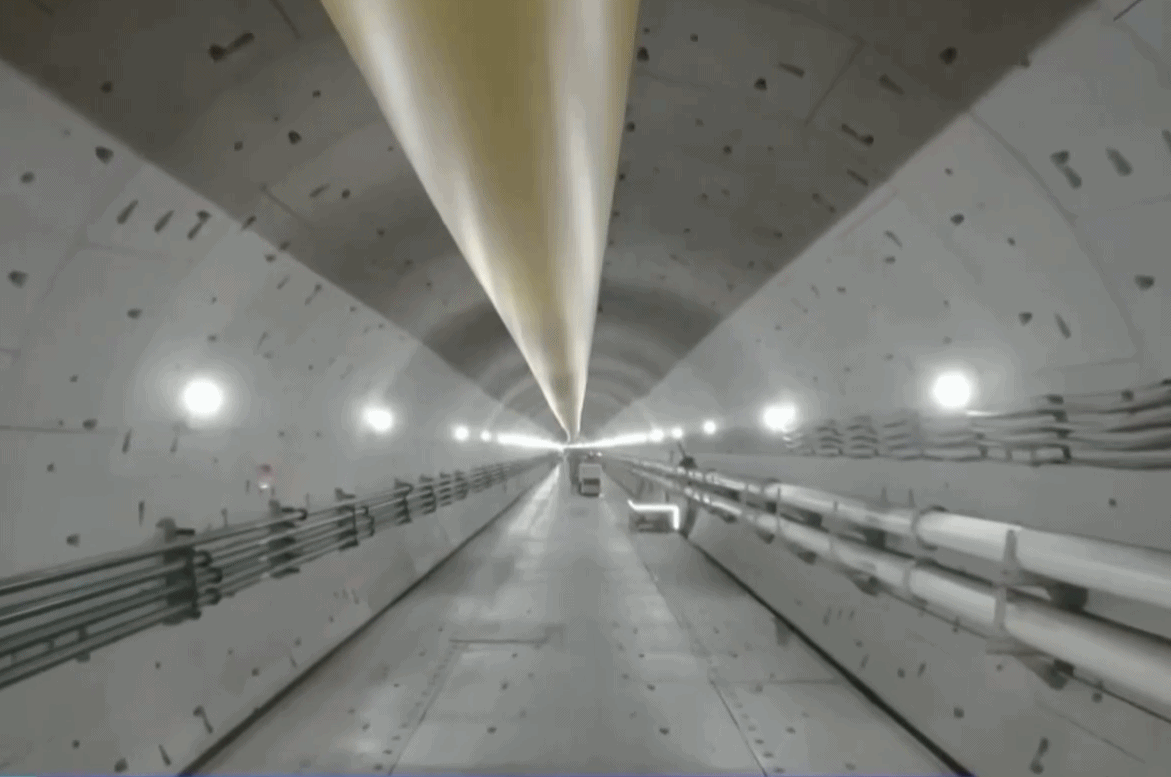 科技佳ZHJ 咱中国基建又来上大分了！世界最长海底道路隧道——青岛胶州湾第二隧道