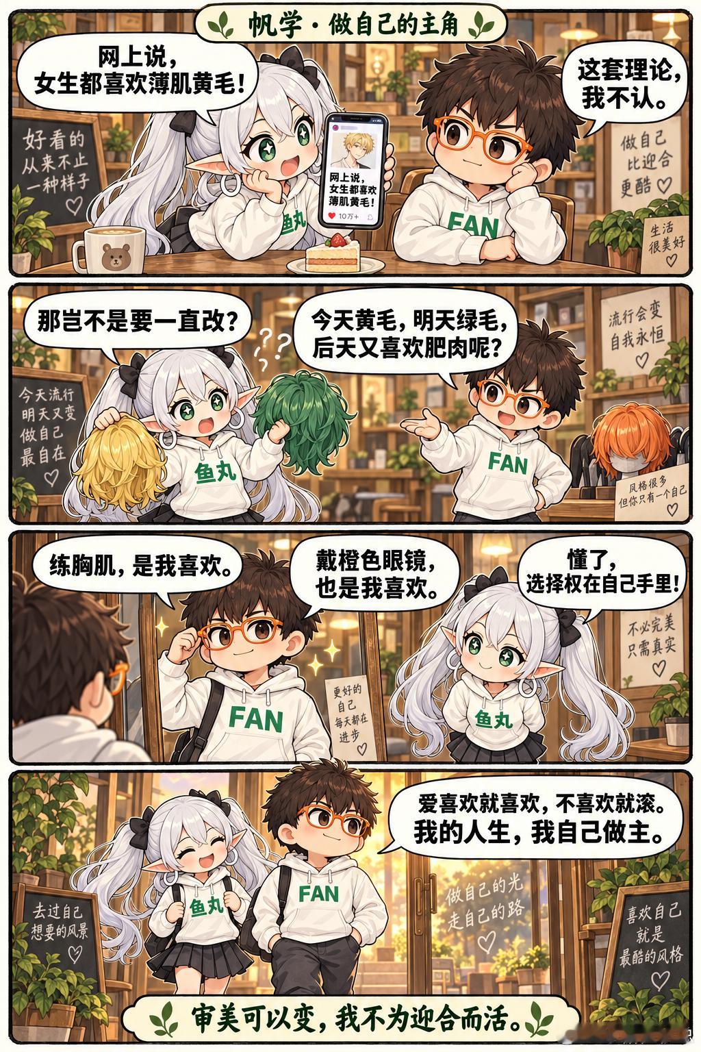 最后的最后版本的版本答案的答案《帆学·做自己的主角》审美可以变，我不为迎合而活 