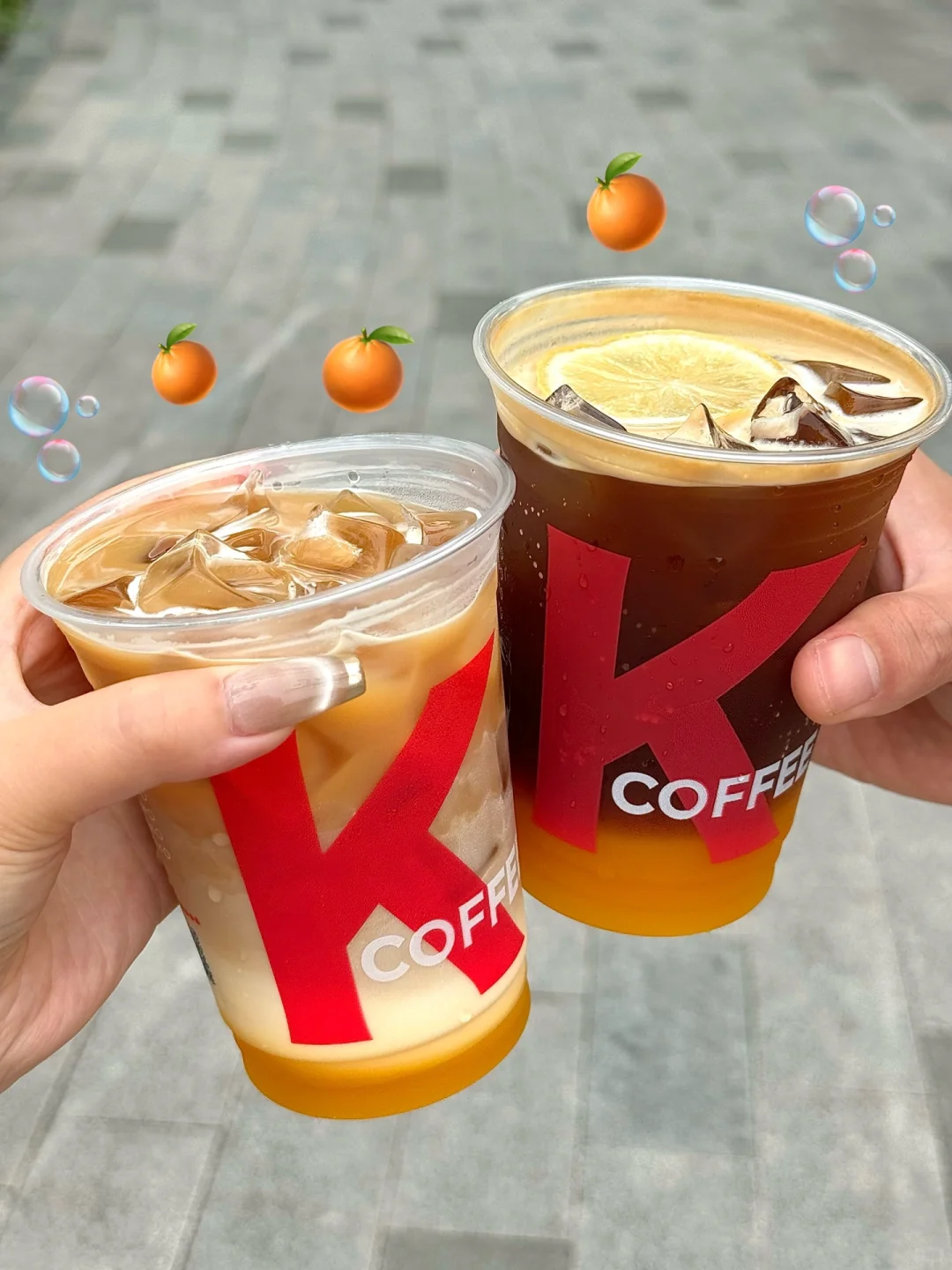 网友说的没错！K咖啡气泡咖啡真的好喝炸😭！