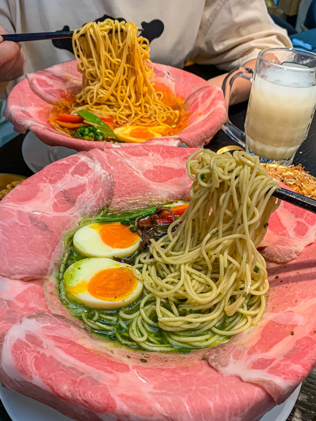 上海的拉面真的很超前…好好吃啊