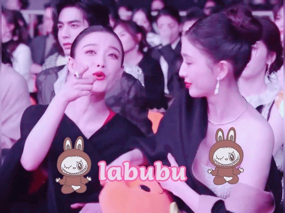 倪妮 聊不完根本聊不完 倪妮内场人缘也太绝了👏从和宋威龙轻松畅聊，到与佟丽娅亲