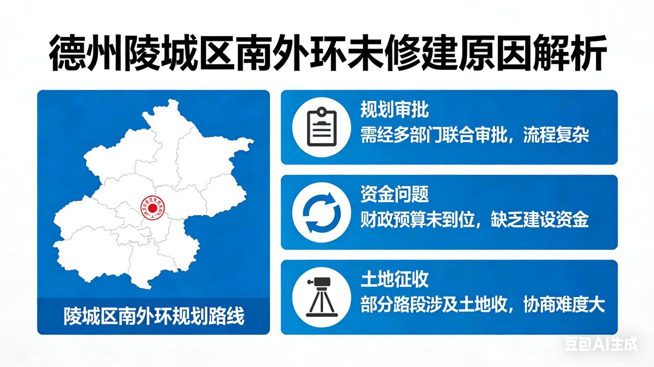 德州陵城区南外环为什么还不修