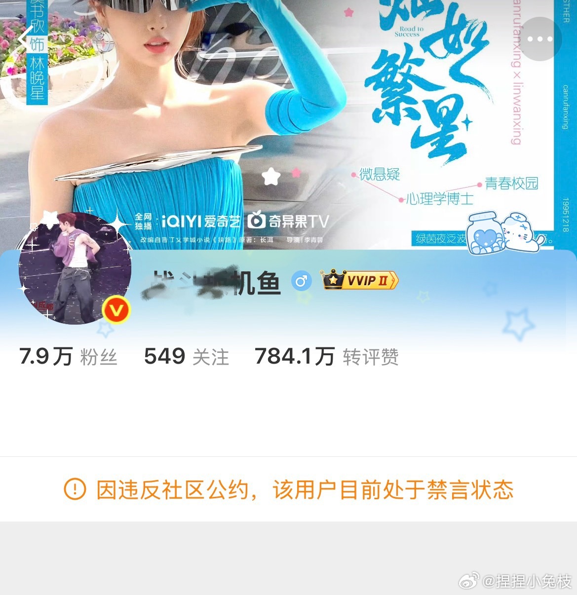 鱼大粉被禁言了