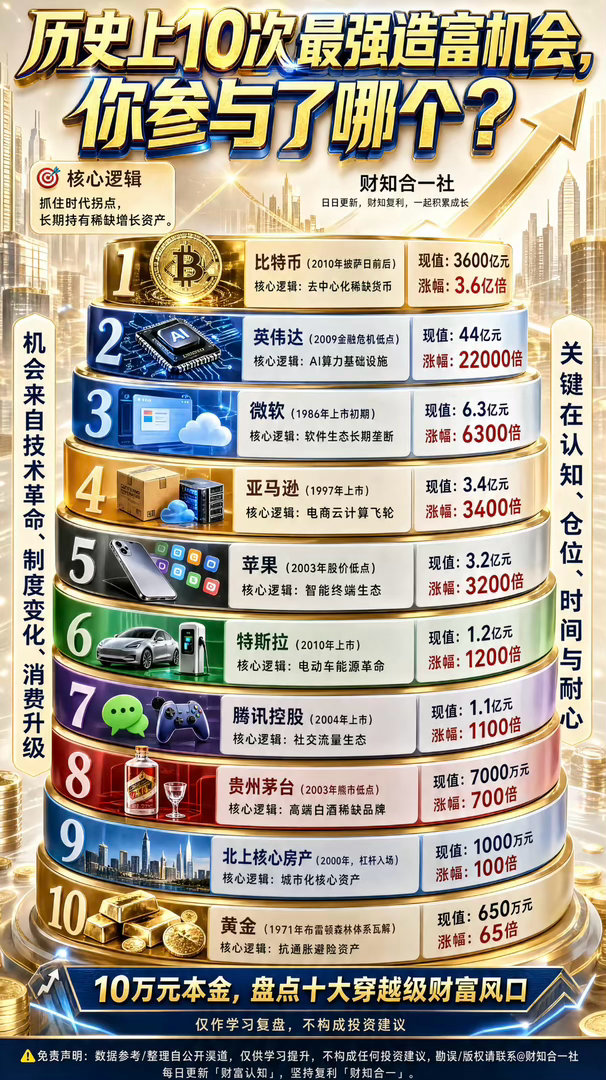 别划走，这篇文章可能会让你今夜无眠。先做一道扎心的数学题：2010年，如果你花1