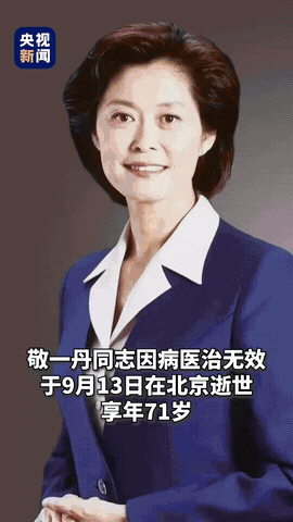 好奇查了一下敬一丹
不查不知道，一查才发现。
这位家喻户晓的央视主持人，典型厚