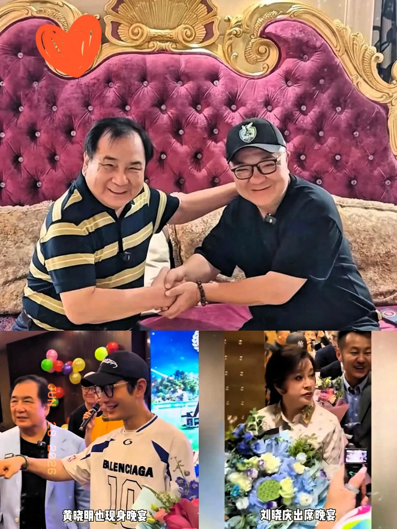 昨晚那场庆功宴，刘晓庆和黄晓明来了，温州华侨夫妇也抱着奖杯赶回来了。可说实话，最