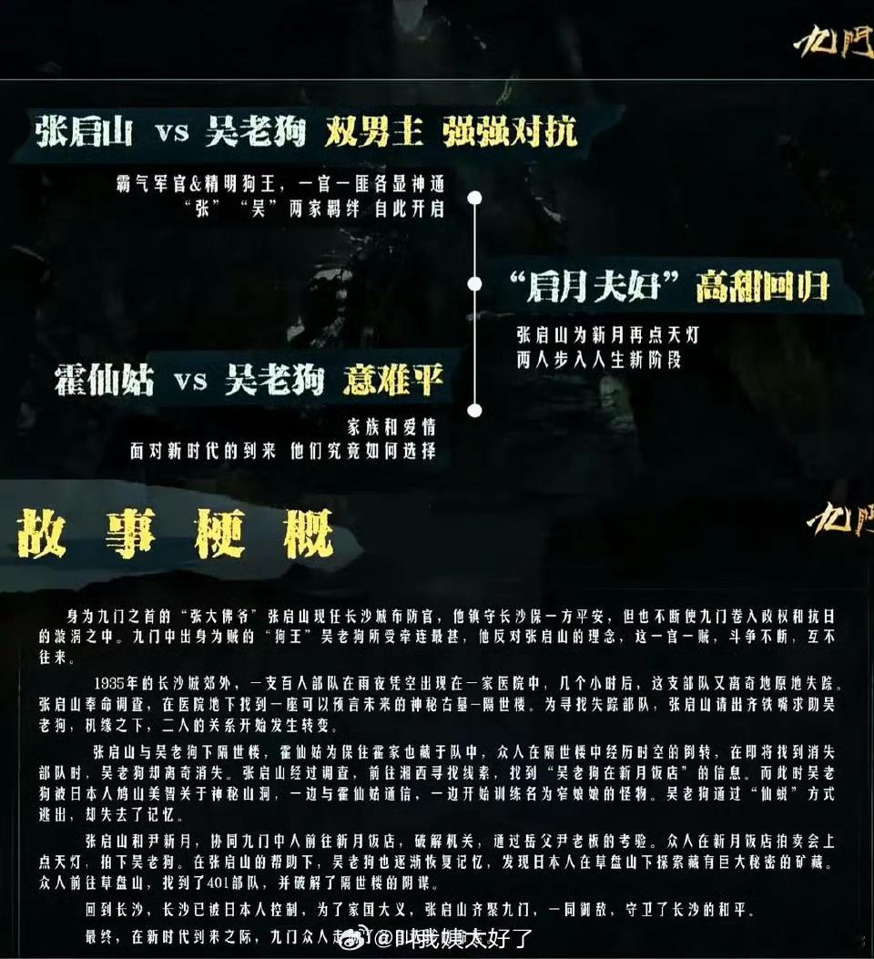 陈伟霆曾舜晞新剧双男主 陈伟霆和曾舜晞出演新剧《九门》，双男主，开机大吉！ ​​